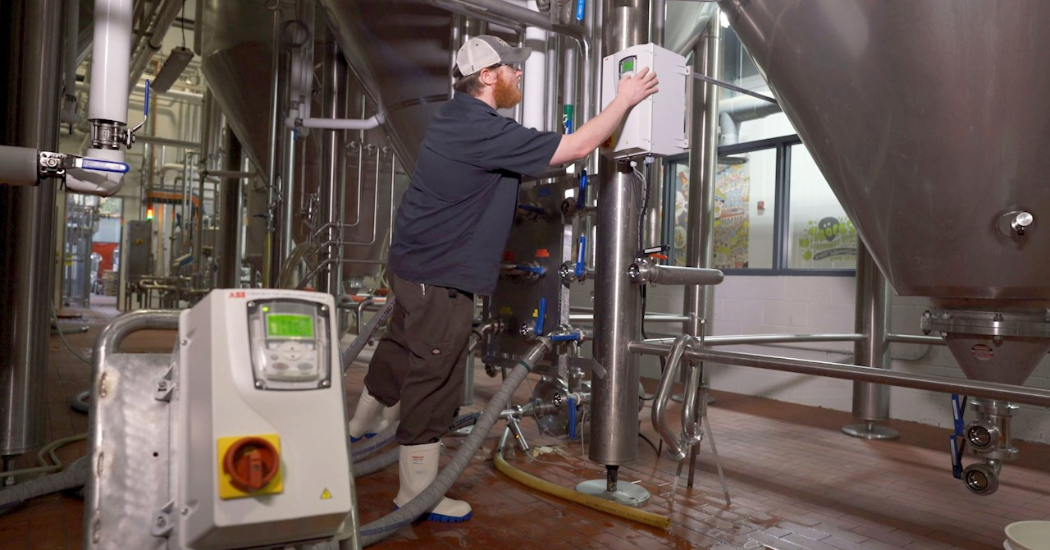 Tr Egs Independent Brewing Turns To Abb For A Variable Frequency Drive