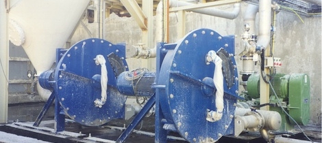 This is a photo of peristaltic hose pumps