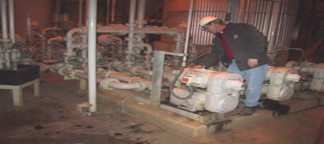 Photo of Progressive cavity pumps in flue gas plant