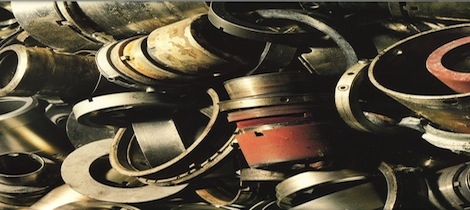 Image of old pump parts