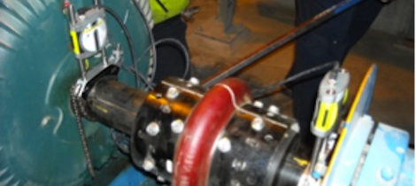 Photo of Shaft Alignment Process