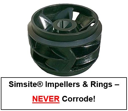 Simsite Impellers Eliminate Corrosion