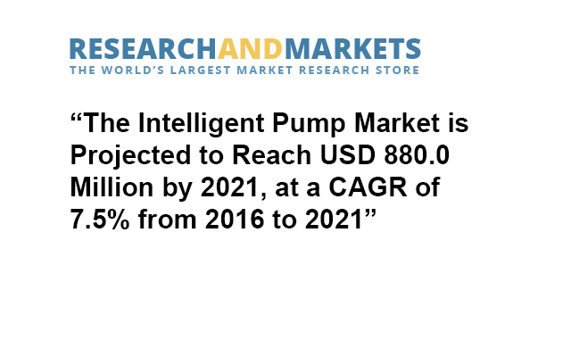 the intelligent pump market is projected to grow