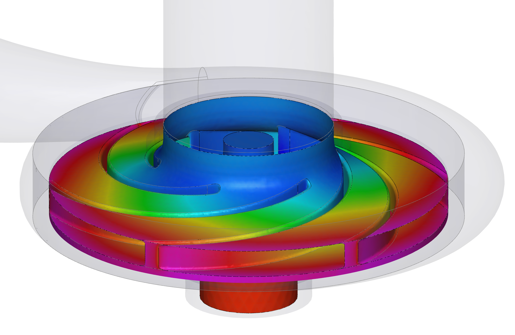 CFturbo Radial Pump CFD-Simulation Software