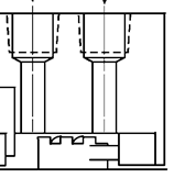 Fig. 14: Pumping screw found in some dual seals. To be effective these auger-type helical screws will require close clearances, but close clearances introduce risk factors