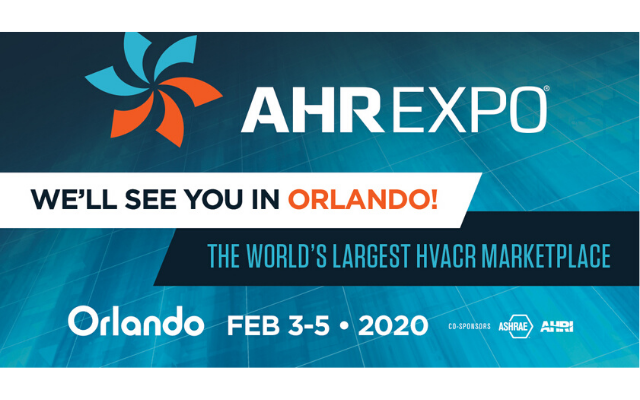 AHR Expo 2020 logo