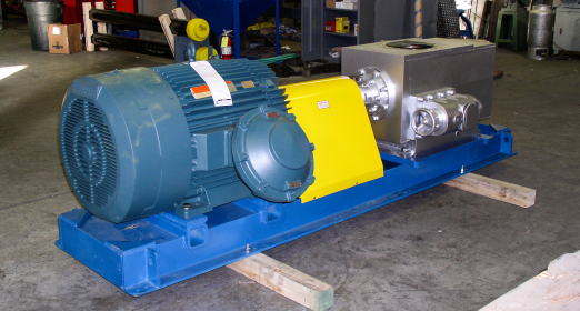  Re-engineered pump with integral pressure relief valve