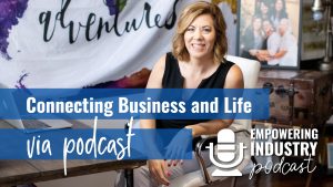 Connecting Business and Life via Podcast promo image