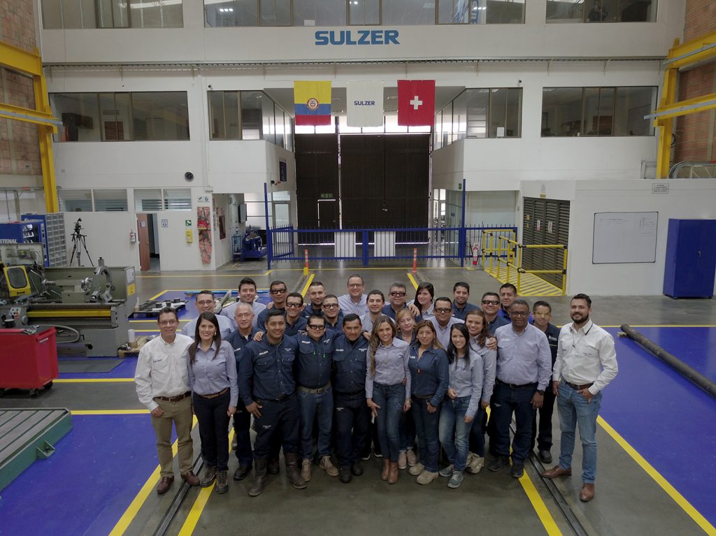 Sulzer’s Colombian service center 