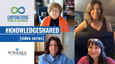 Knowledge Shared video series with Waste Water Equipment Manufacturers Association