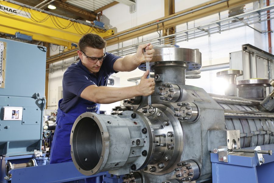 Sulzer Large pumps can be rerated to increase performance