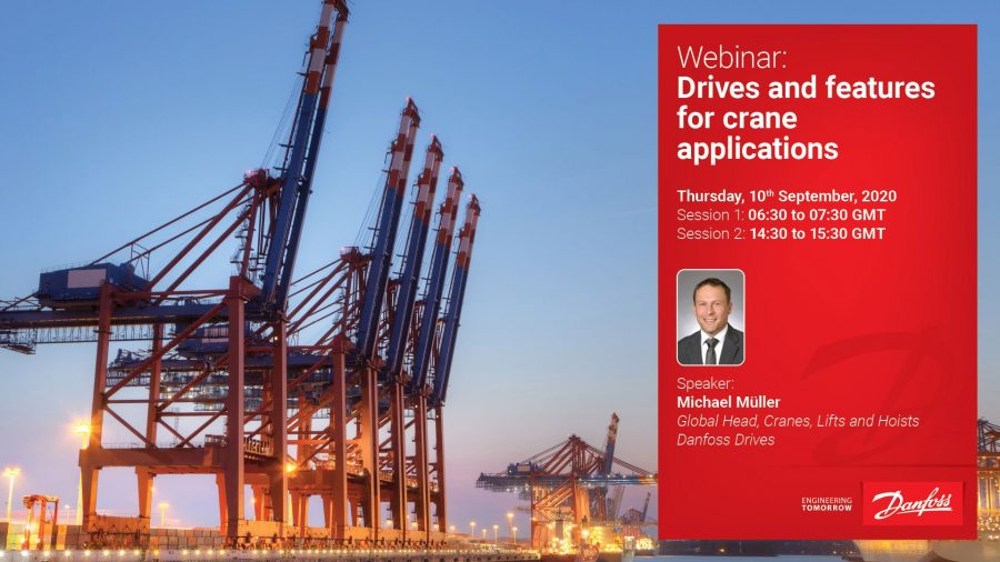 Danfoss Drives and features for optimizing crane operations