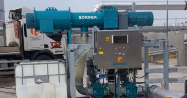 Boerger Bioselect for Separating Plastic Particles from Digestate