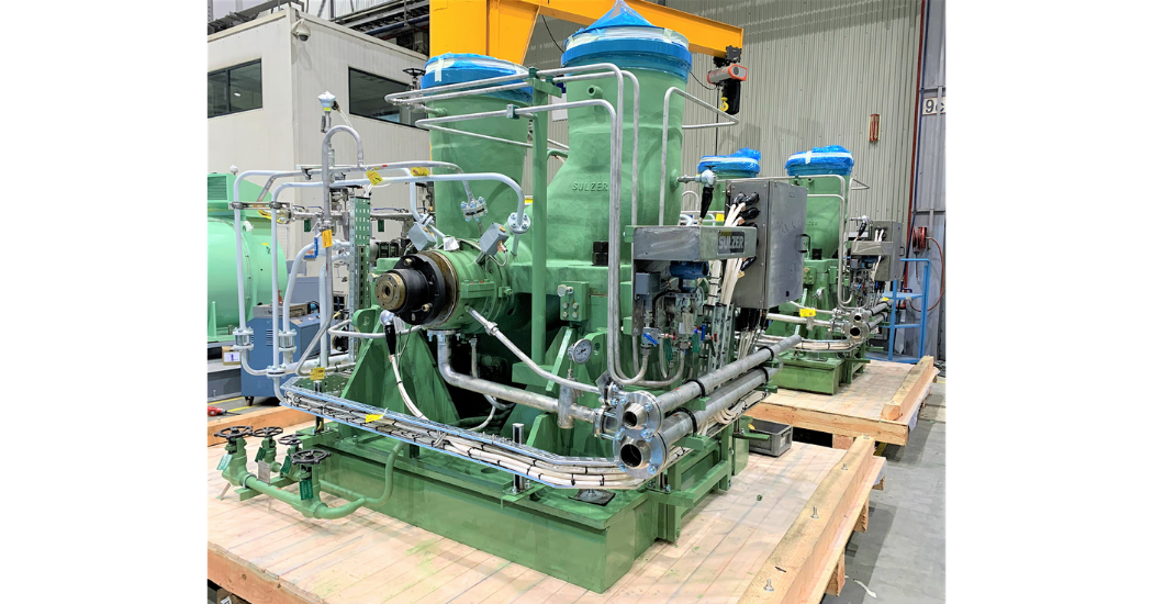 Sulzer Outstanding results for 8 MW pump