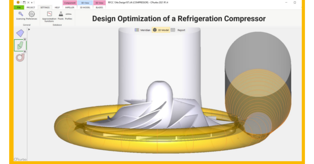 CFturbo Design Optimization of a Centrifugal Compressor [Case Study]