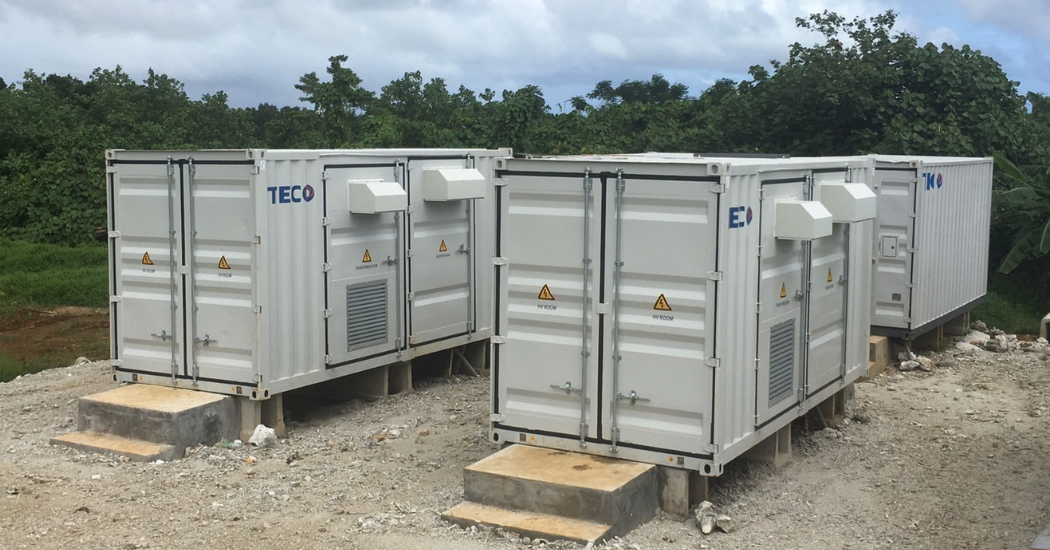 TECO BESS Island Applications Micro-grid and Backup Storage (BESS) in Pohnpei (1)