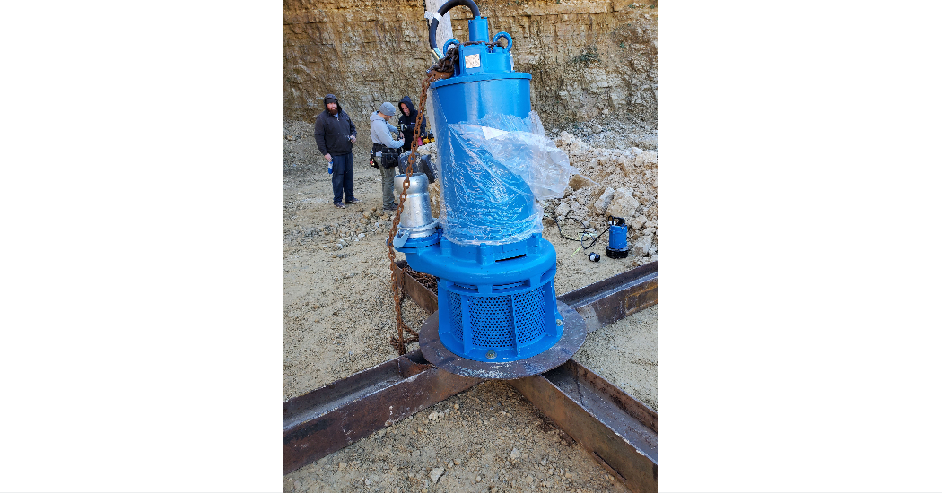 Tsurumi GSZ pump lowers Wisconsin quarry costs and eliminates pollution concerns (1)