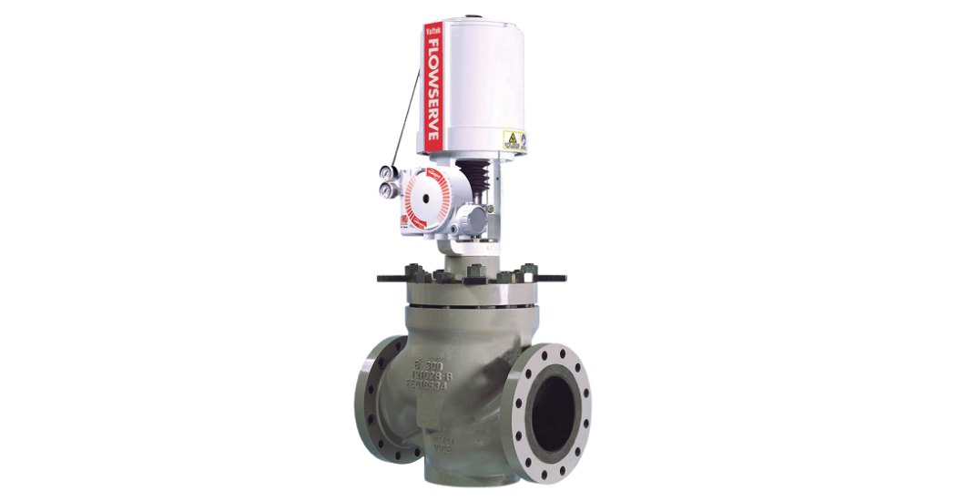 Typical Flowserve Mark 100 control valve
