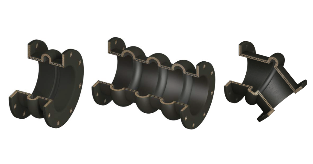 FSA Rubber Expansion Joints for Pump and Piping Systems