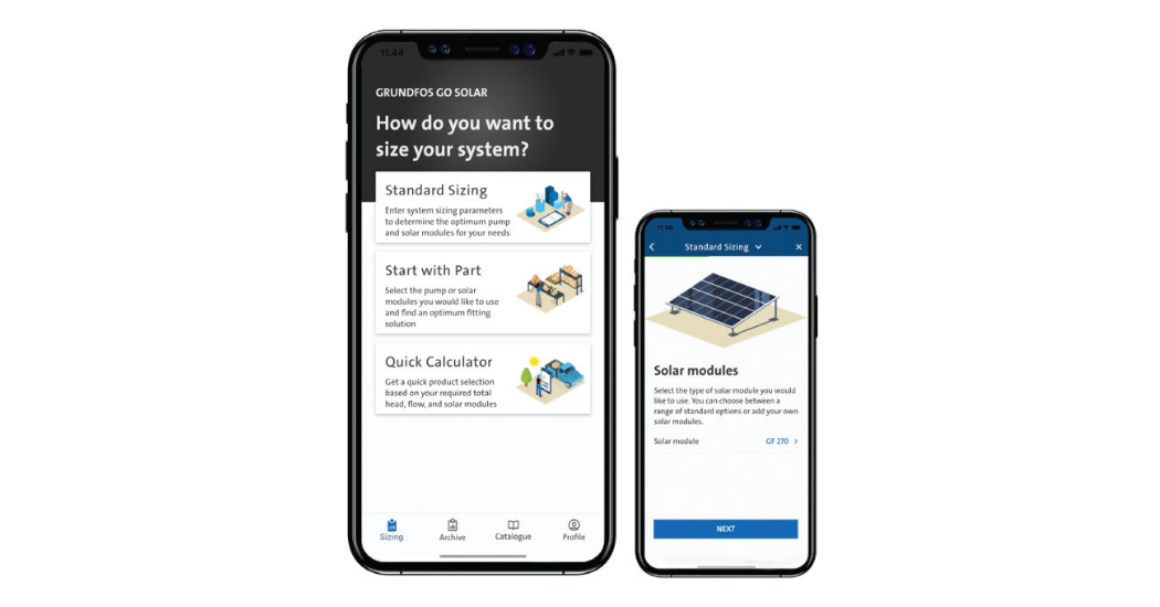 Grundfos Launches GO Solar App