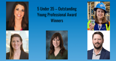 AWWA awards 5 Under 35 – Outstanding Young Professional Award