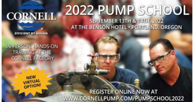 Cornell Pump School Back and Better Than Ever!