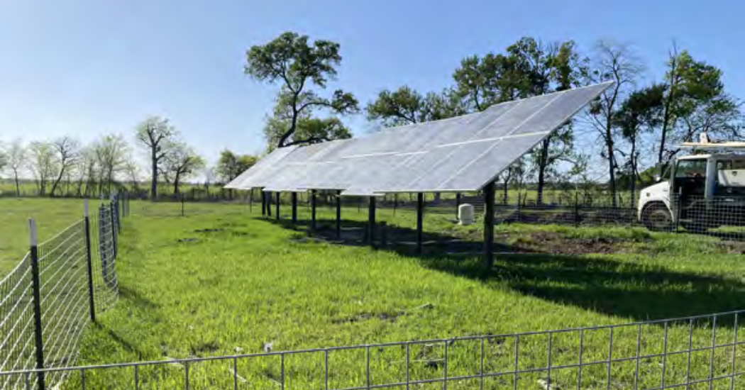 Grundfos RSI Provides Fully Automated Off-Grid Water Supply for TX Cattle Operation