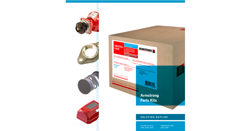 Armstrong Announces Parts Kits Brochure for Wide Range of Pumps & Circulators
