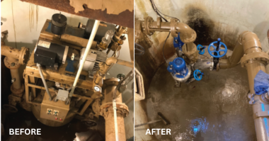 IFS OverWatch® Direct In-Line Pumping System Replaces Needed Parts For a New Jersey Town’s Pneumatic Ejector