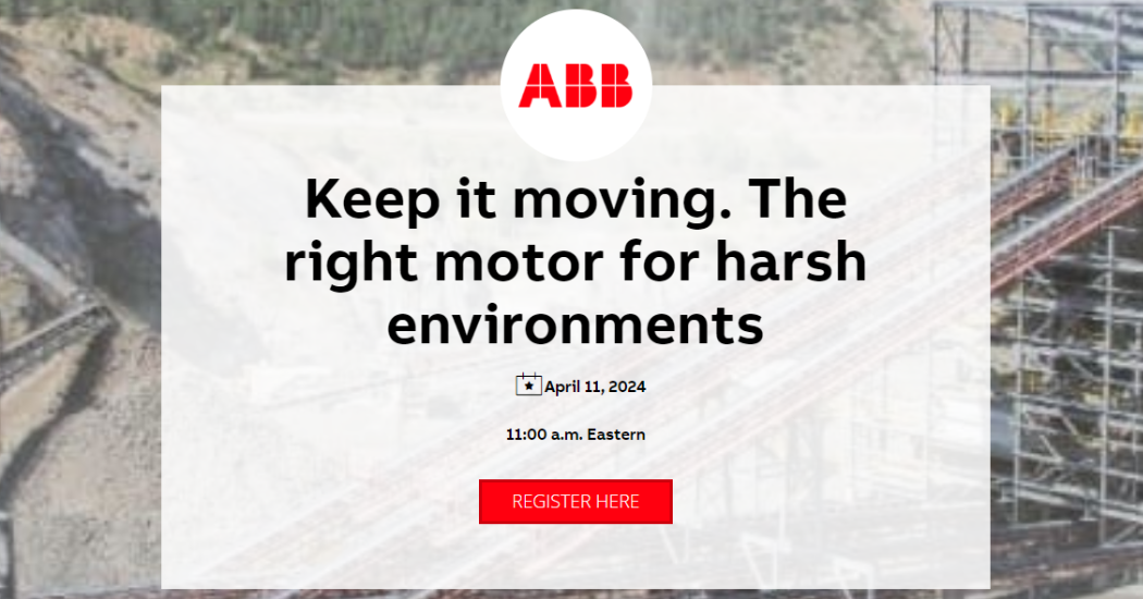 ABB Keep it moving. The right motor for harsh environments (1)