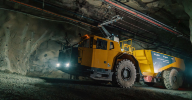 Boliden, Epiroc and ABB make first battery-electric truck trolley system for underground mining a reality