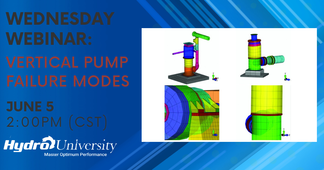 Wednesday Webinar: Vertical Pump Failure Modes