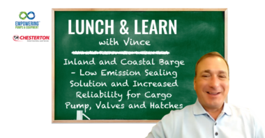 Lunch & Learn with Vince: Inland and Coastal Barge – Low Emission Sealing Solution