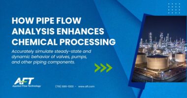 AFT How Pipe Flow Analysis Enhances Chemical Processing