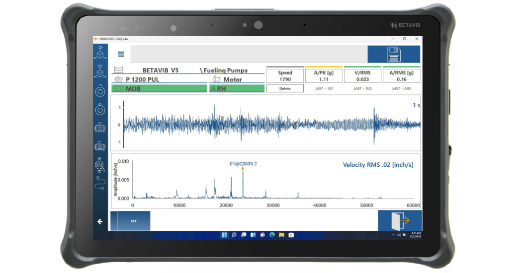 LUDECA Introduces VibWorks LT The New Standard in Entry-Level Vibration Data Collection