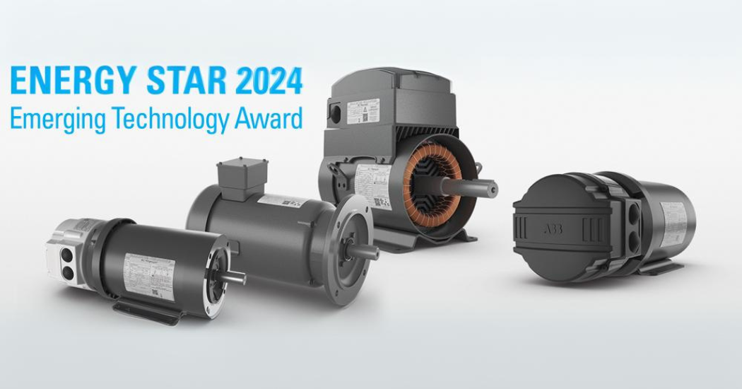 ABB Baldor-Reliance EC Titanium motors earn ENERGY STAR Emerging Technology Award