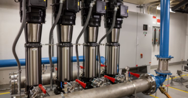 Grundfos Domestic Water Pressure Boosting System Achieves 25% Annual Energy Savings Upgrade