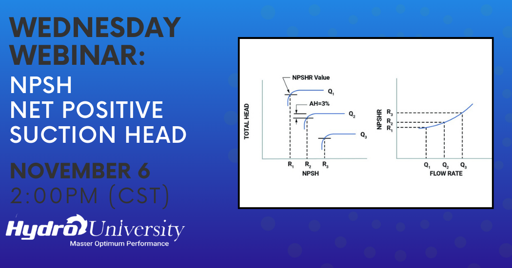 Hydro Wednesday Webinar Net Positive Suction Head