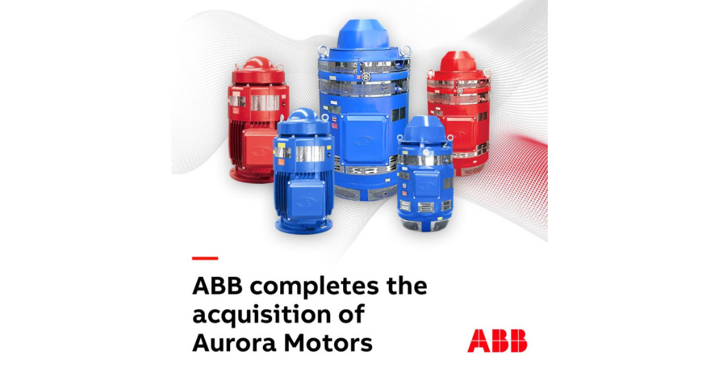 ABB completes the acquisition of Aurora Motors