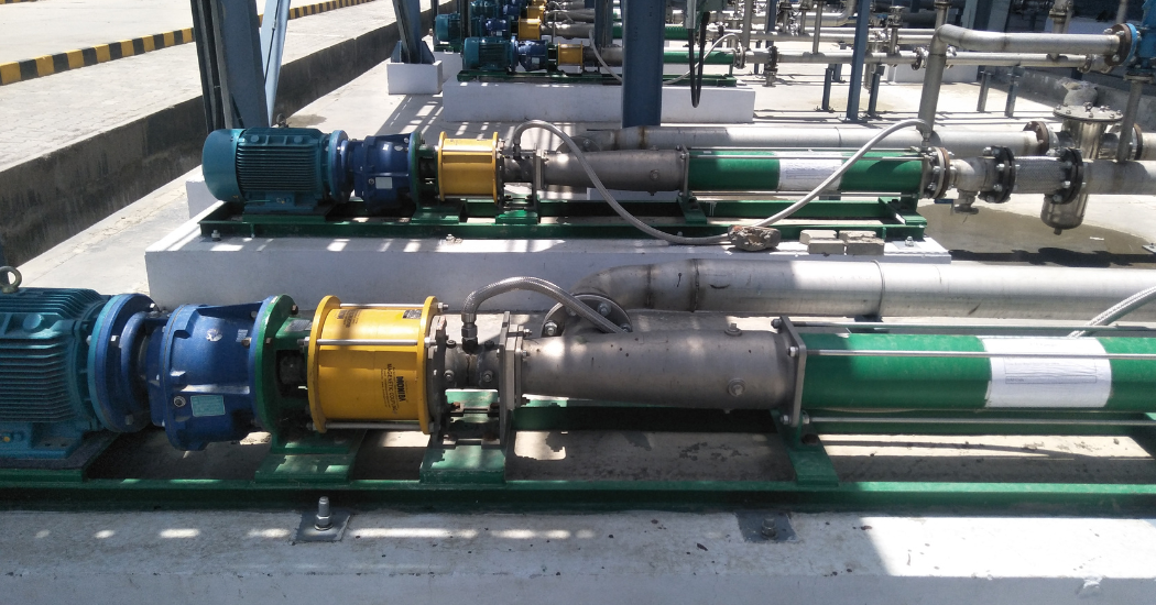 Roto Pumps Seal-less Progressive Cavity Pumps in Paint Industry Application