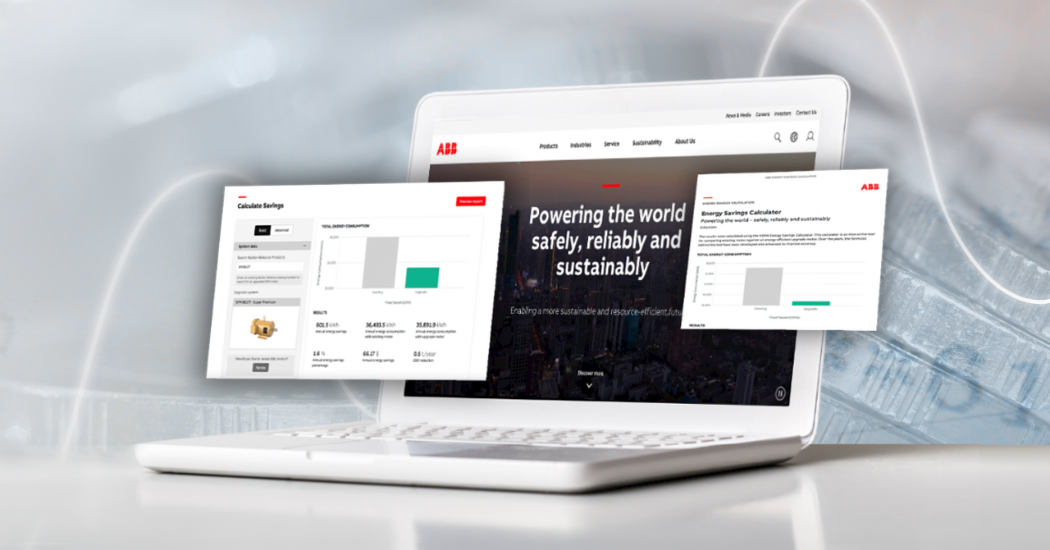ABB adds variable-speed, multi-motor and additional features to its NEMA motors Energy Savings Calculator