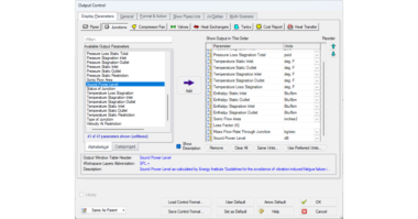 AFT Analyzing Sound Power Level in AFT Arrow