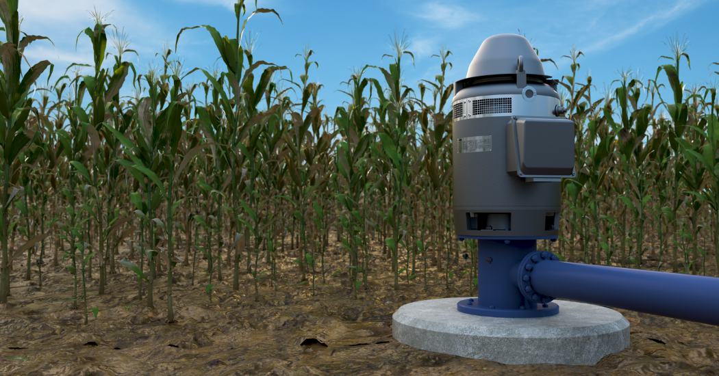 ABB vertical hollow shaft motors deliver dependable deep-well pump performance