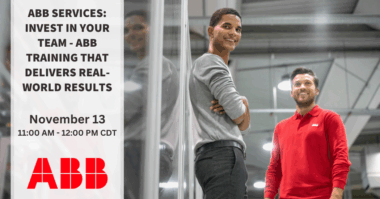 ABB Services: Invest in Your Team - ABB Training that Delivers Real-World Results