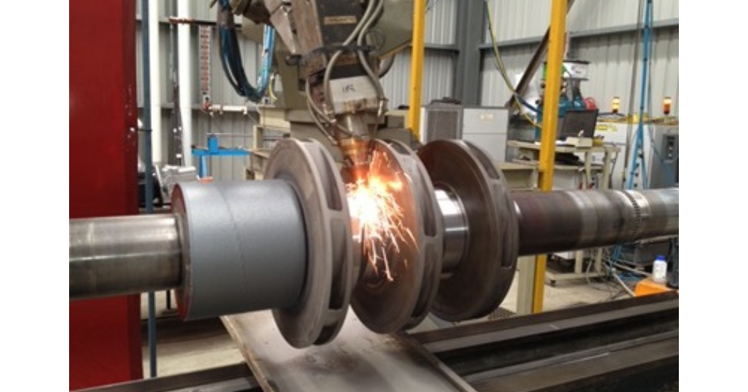 Hydro Laser Deposit Welding Averts a Costly Repair and Mill Shutdown