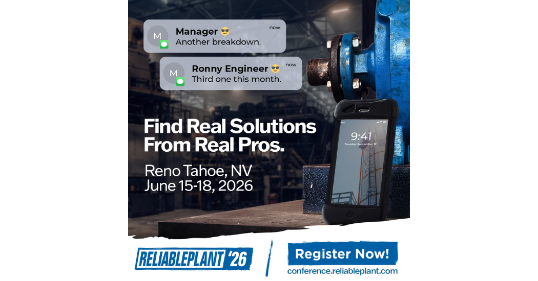 Reliable Plant Conference & Exhibition 2026