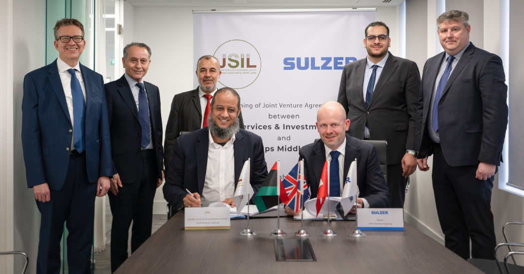 Sulzer becomes first international service provider in Libya through joint venture with JSIL